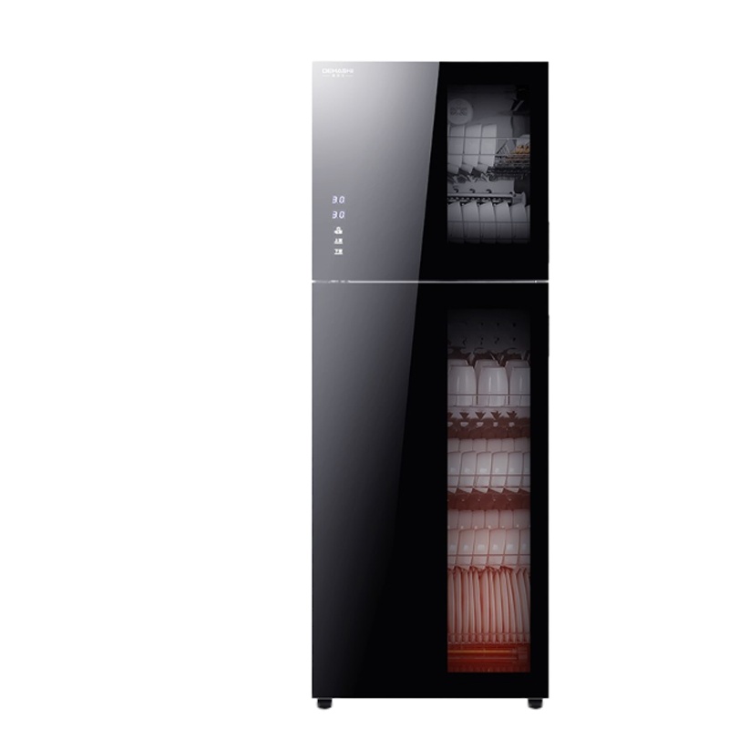 德玛仕消毒柜 家用 立式 小型消毒碗柜 负离子高温碗筷 双开门商用厨房 6层架300升 ZTD380A(单位:台)