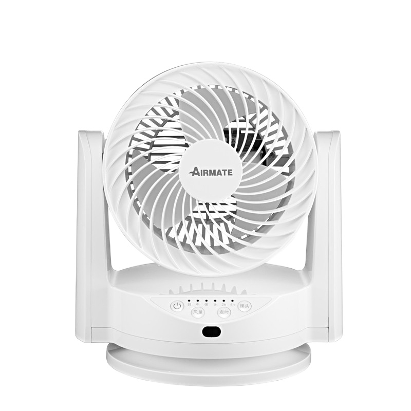 艾美特 (Airmate) 空气循环扇 电风扇FB1562R 迷你家用定时节能遥控台式空气循环扇