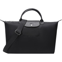 LONGCHAMP 珑骧 女款织物短柄手提单肩斜挎包饺子包 1630 598