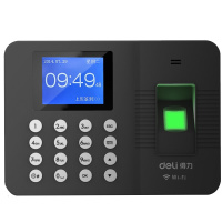 得力(deli)3960C指纹考勤机 打卡机 上班签到机 wifi云考勤 企业通讯审批 自动报表 考勤机