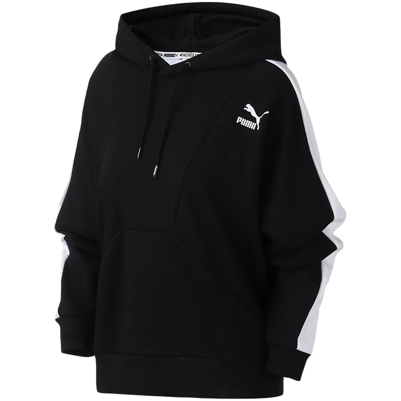 PUMA彪马女装运动服休闲针织连帽卫衣597447