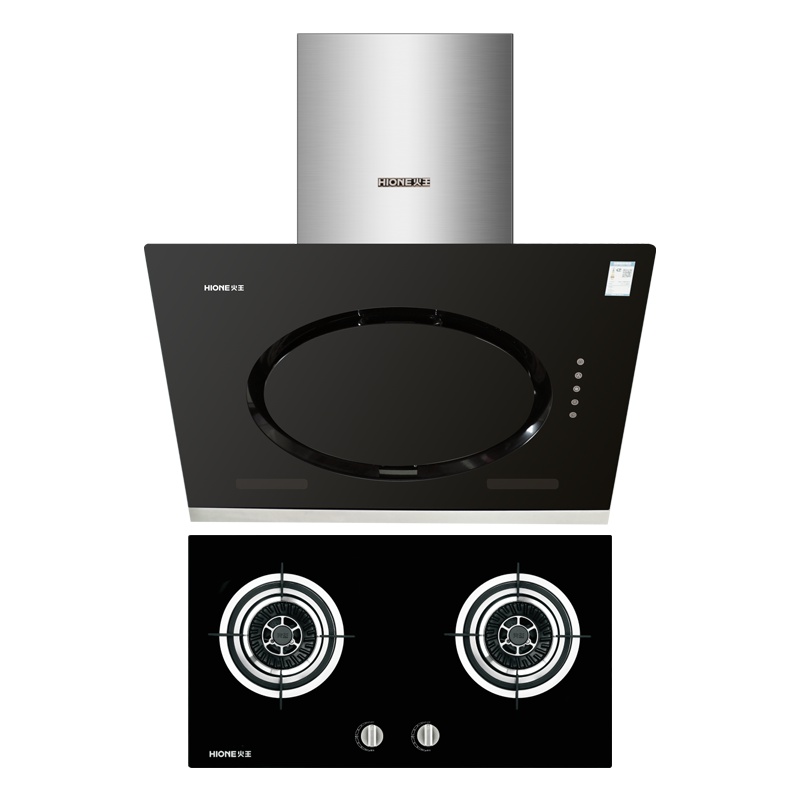 火王烟灶套餐 CXW-218-3A黑珍珠FⅡ+JZT-2QA/B天然气 SN