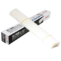 得力(deli)3832 装订铆管100支/盒 5.0mm*500mm装订铆管 热熔胶管 尼龙管塑料管 装订管