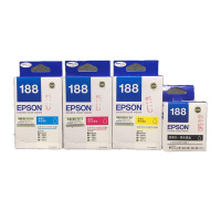 爱普生T188墨盒T1881/1882 WF7111 7621 3641 7218 7728四色套装