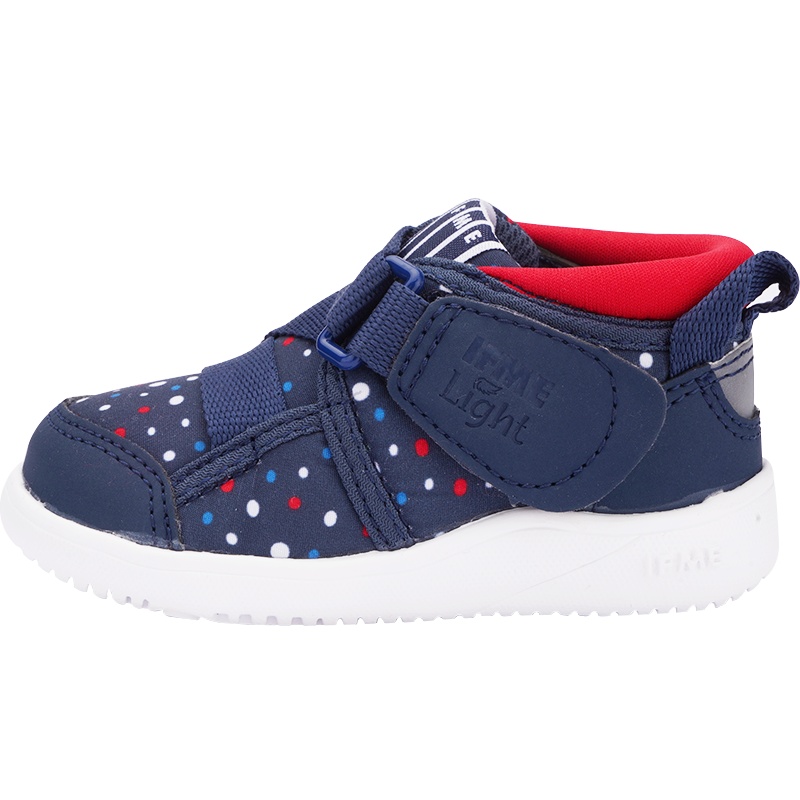 SUPERGA IFME 日本童鞋 22-0101 波点幼儿园室内鞋 儿童透气防滑平底运动鞋 男童女童 一双价