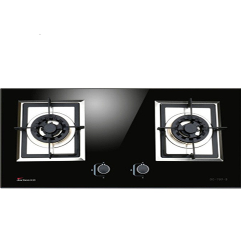 大臣灶具JZT-DC789-B(天然气) 防爆钢化玻璃面板 熄火+童锁保护 不锈钢炉架 4.6KW火力