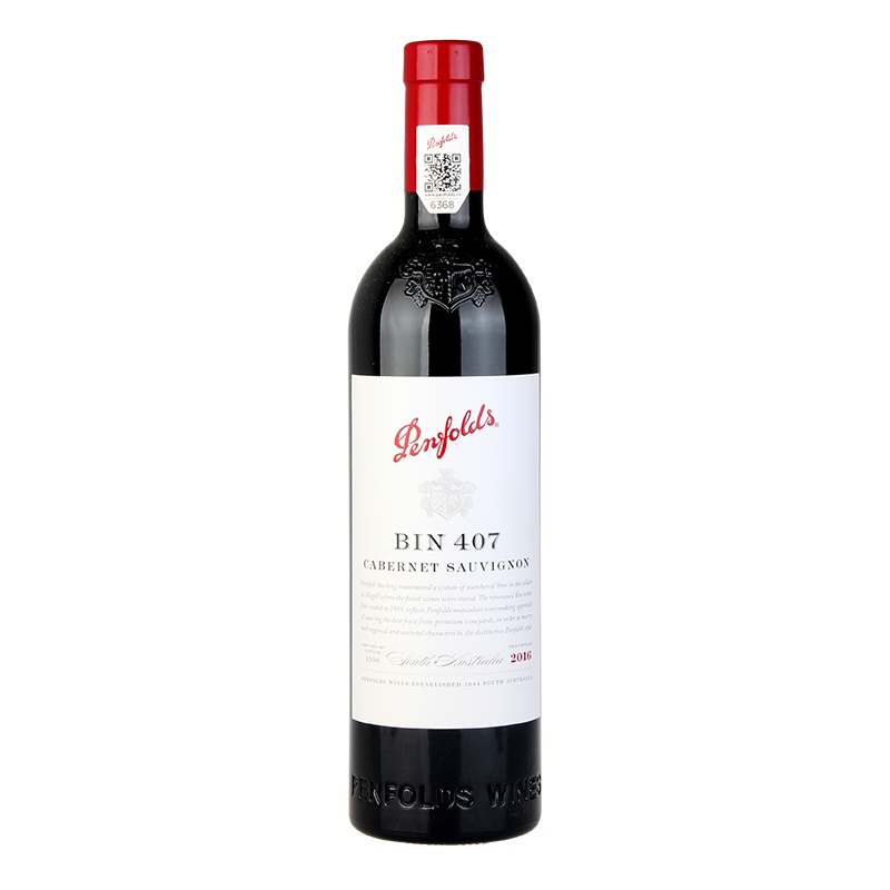 奔富（Penfolds）BIN407 红葡萄酒 750ml 单瓶装 澳大利亚进口红酒（新老包装随机发货）