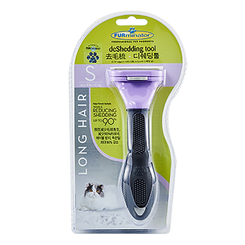 FURminator富美内特猫梳子长毛小猫祛毛梳美毛梳猫梳毛宠物美容排梳专业挑毛猫梳子宠物用品