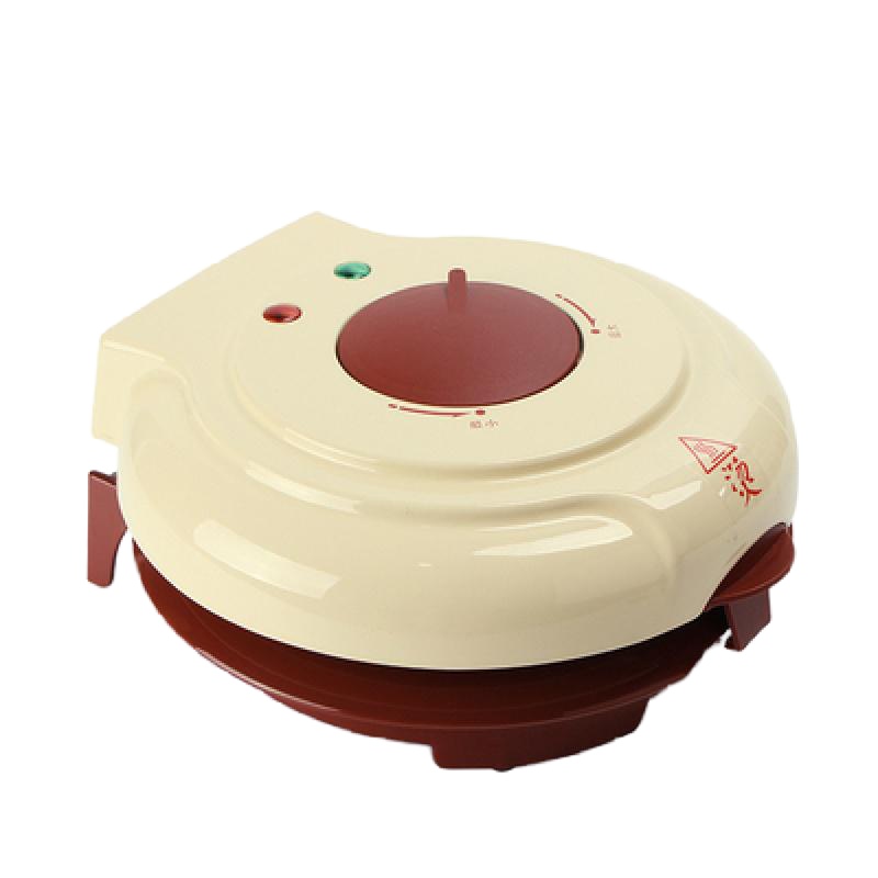 蛋卷机古达家用脆皮机双面加热华夫饼机鸡蛋仔电饼铛蛋糕机全自动 升级款麦芽黄(送甜筒模具)涂层升级+双圈管