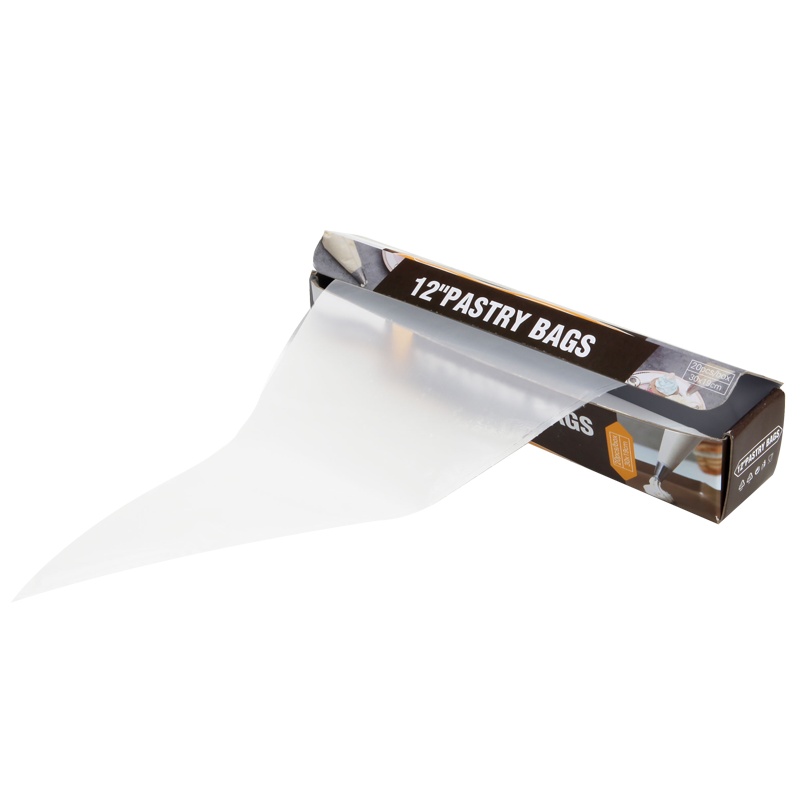 学厨 烘焙工具 加厚12寸一次性曲奇裱花袋 20个装 婴儿宝宝辅食挤奶油烘焙工具 WK9265
