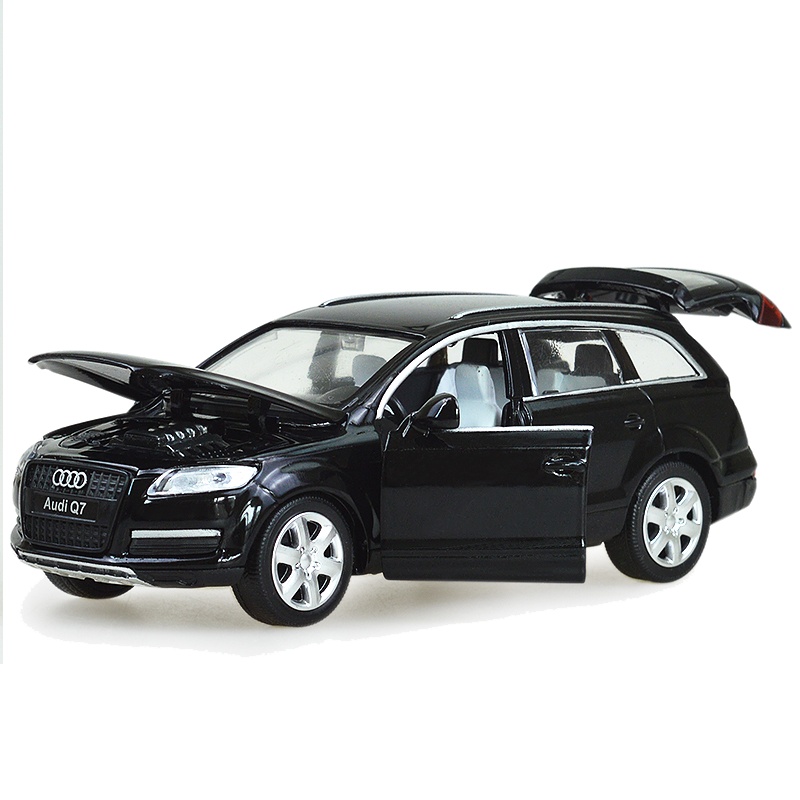 彩珀装林肯MKC越野车合金声光回力汽车儿童玩具模型