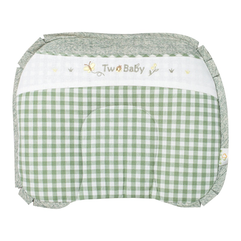 俩个宝宝婴儿定型枕头新生儿防偏头矫正头型宝宝四季通用U型枕