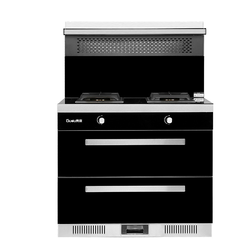贵度(GUIDU)JJZY-MX01集成灶集成一体灶 侧吸下排式集成烟灶消毒柜套装 大吸力抽油烟机大火力燃气灶具一体灶