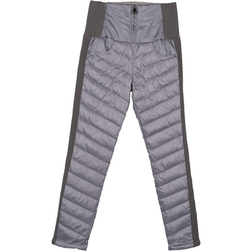 鸭鸭 秋冬新款女裤时尚修身显瘦百搭长款羽绒服女裤子H-57901