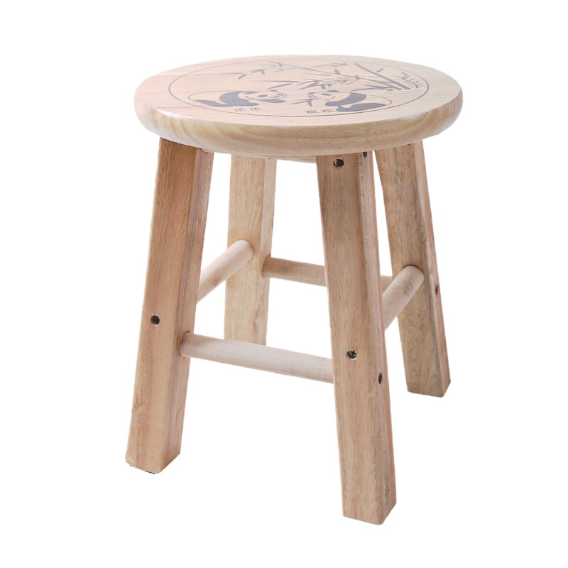 实木矮凳板凳小圆凳换鞋凳儿童木凳茶几室内家用客厅简约沙发凳子