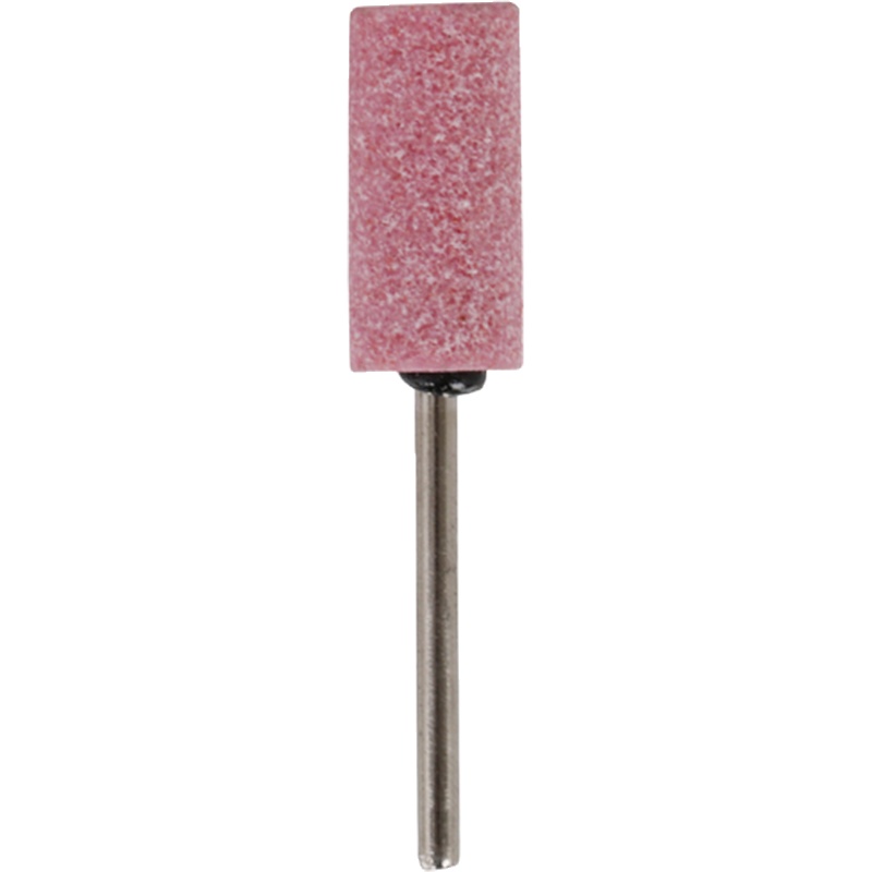 修链条砂轮磨头红刚玉磨头阿斯卡利3mm柄加长型砂轮金属打磨抛光头电磨头加长3x12尖形100个xxx