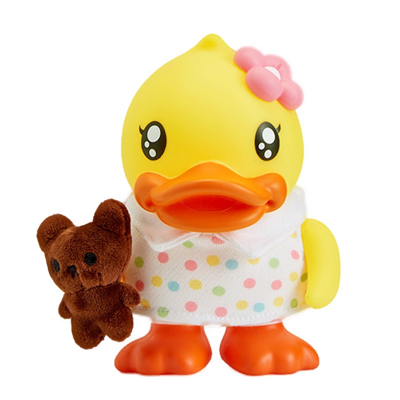 Buffy小鸭妹妹 钱箱 (彩波点裙)（线上）