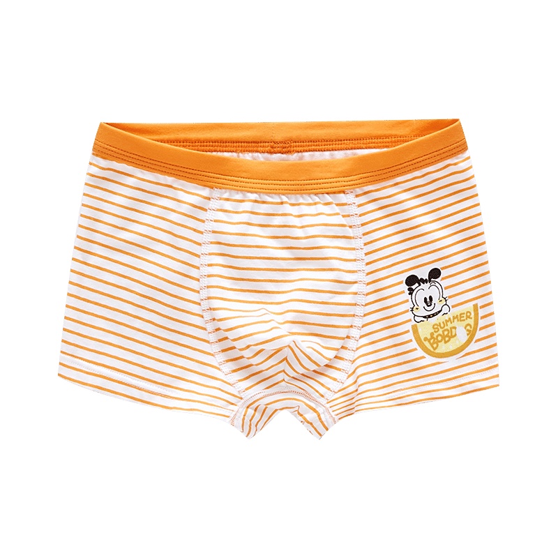 巴布豆童装男童卡通四角内裤3条装2019新款