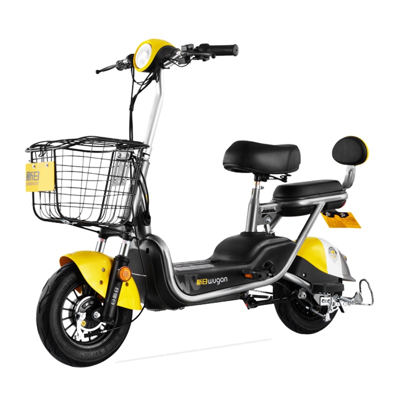 新日(Sunra)电动车 新国标舞感电动自行车 可提取锂电 成人电瓶车 男女式中小型助力踏板车轻便迷你代步车 苍穹灰