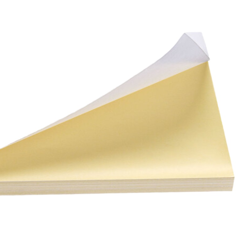 金穗慧采6387白色A5标签粘贴纸不干胶口取小贴纸商品贴标签 手写自粘性空白办公 15张/包 1包装 102*152mm