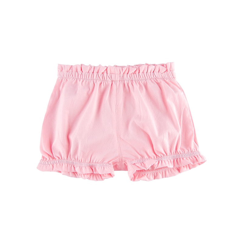 hello mika 米卡夏季女宝宝灯笼裤花苞裤儿童外出花边短裤