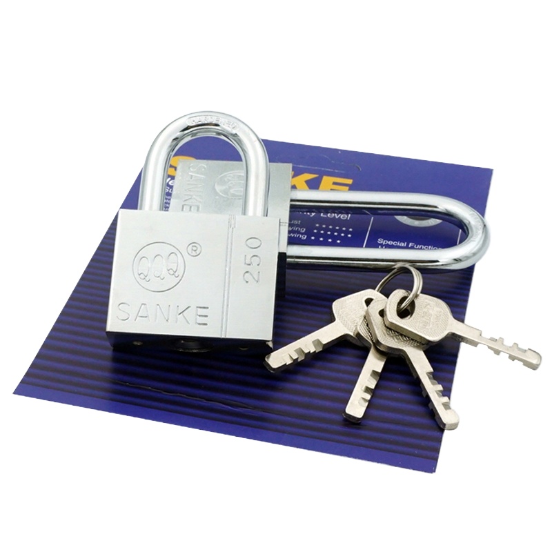 不锈钢锁芯一把钥匙开多把N锁相同一样钥匙芯 60MM