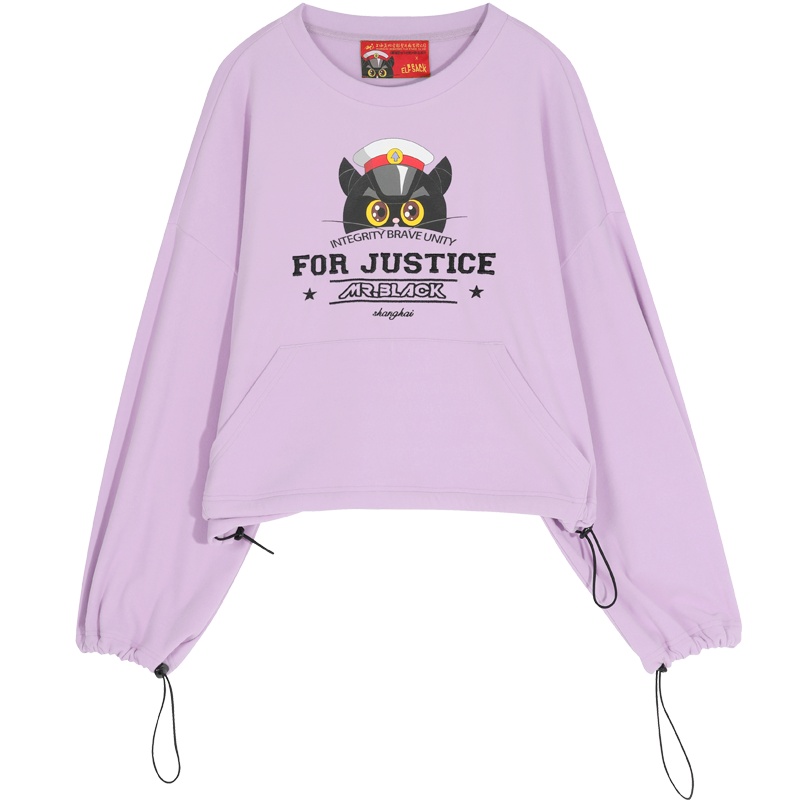 【联名】妖精的口袋卫衣2020春季新款女bf慵懒风韩版上衣