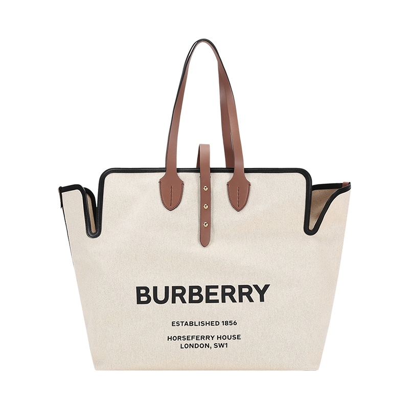 博柏利 BURBERRY 女款 织物手提单肩包托特包子母包贝尔特包大号80313191