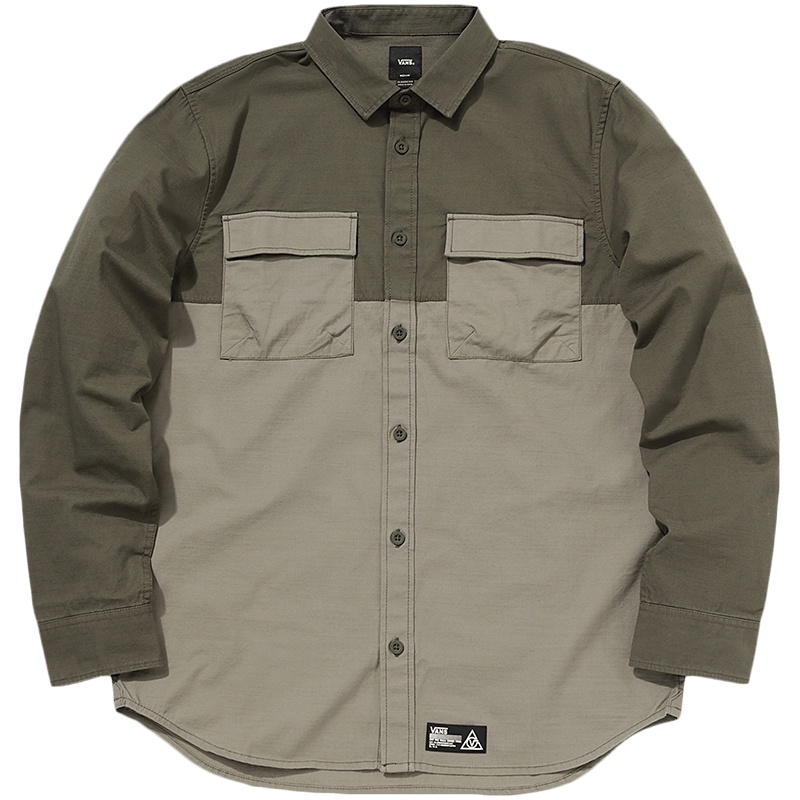 VANS范斯男装运动服休闲运动polo衫VN0A4RPOKCZ