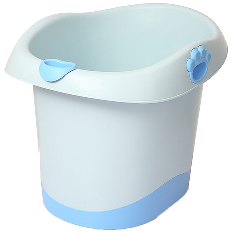 世纪宝贝(babyhood)北鼻熊浴桶 婴儿游泳桶中桶 BH-310 天蓝色