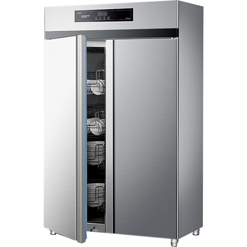 德玛仕(DEMASHI)商用消毒柜热风循环 不锈钢立式高温双开门 单位厨房餐厅食堂用大容量 消毒碗柜XDR650-D2F