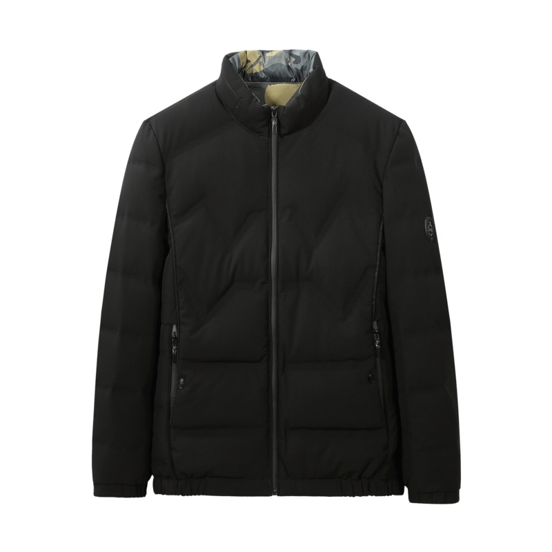 阿仕顿男装羽绒服秋冬季羽绒服男士短款休闲上衣立领外套EG60053