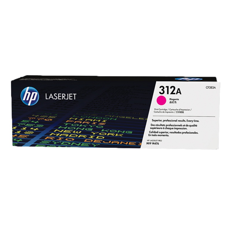 惠普 312A 硒鼓(CF383A) 27000 页 品红色 (适用 CP6015) (支)