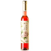 尼雅红酒清风西拉桃红国产桃红葡萄酒单支装375ml正品
