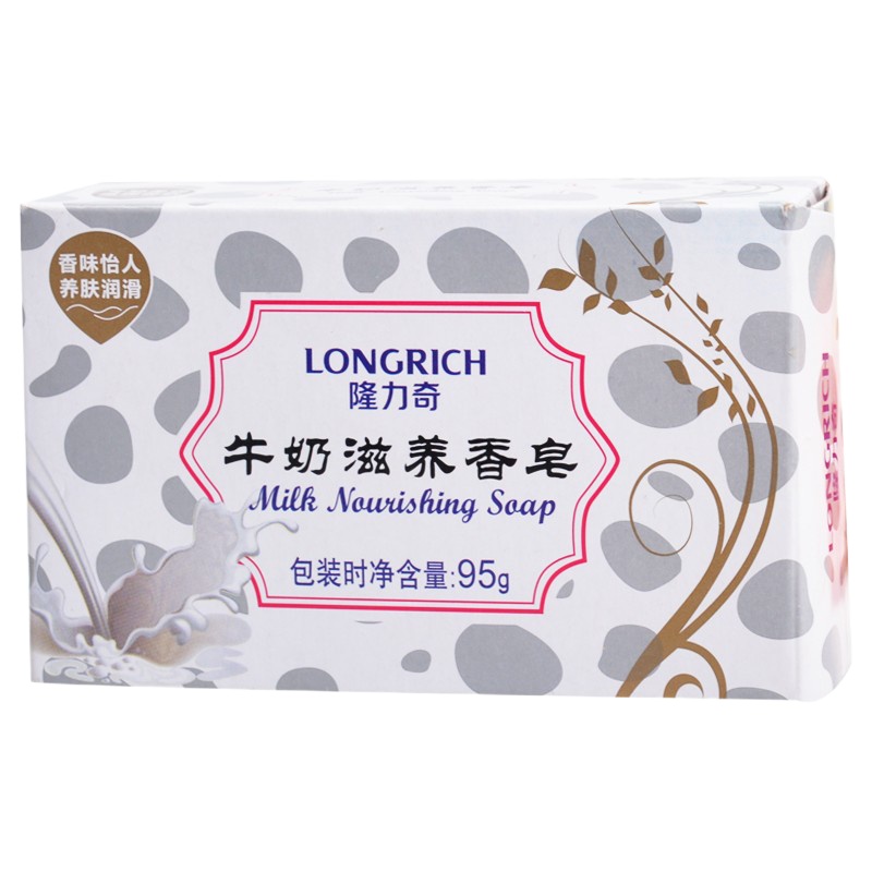 隆力奇 牛奶滋养香皂95g（单位：盒）
