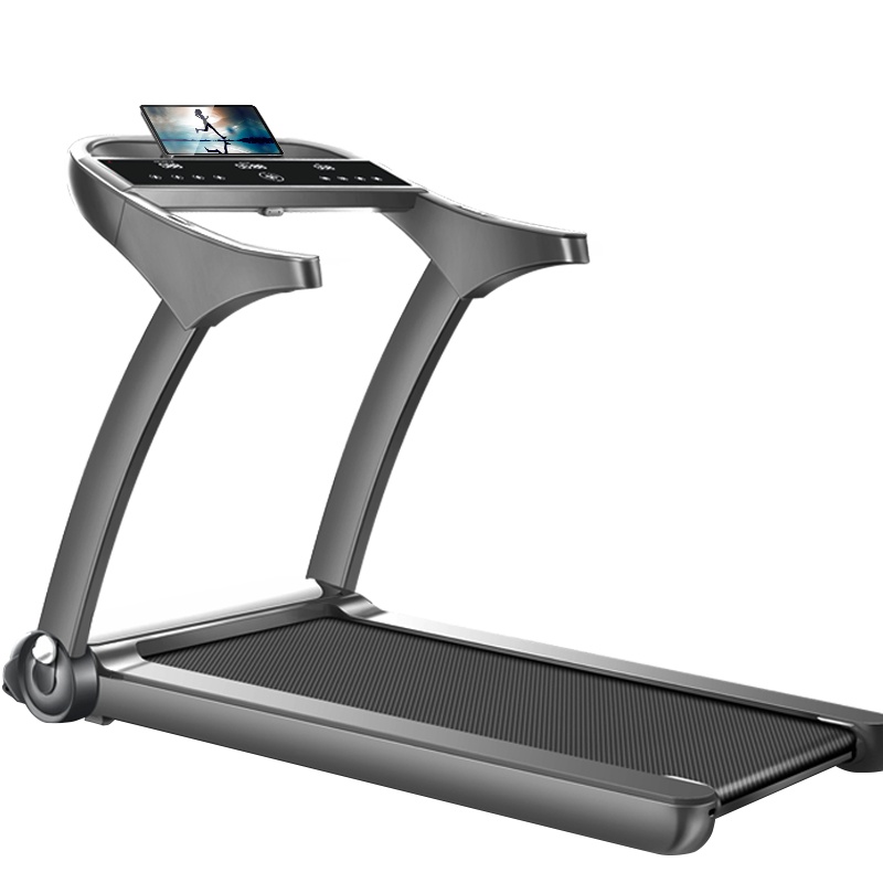 佑美U15跑步机家用款小型电动折叠静室内健身房专用-电子屏-健身器材-跑步机 黑色