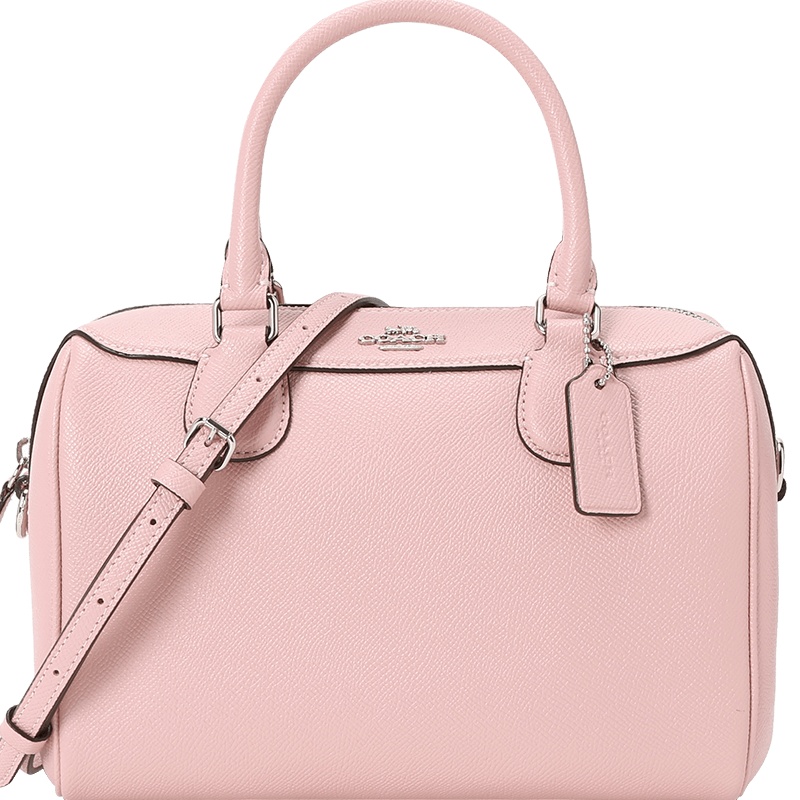 COACH 蔻驰女包 BENNETT 波士顿包 单肩包 手提包 字母马车标粒面皮F32202金扣