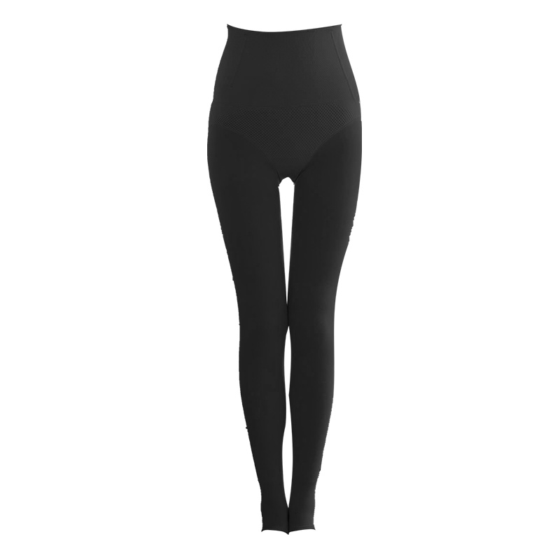 ENK 秋冬加厚加绒蜂窝暖宫女士保暖裤收腹提臀美腿塑身打底裤袜