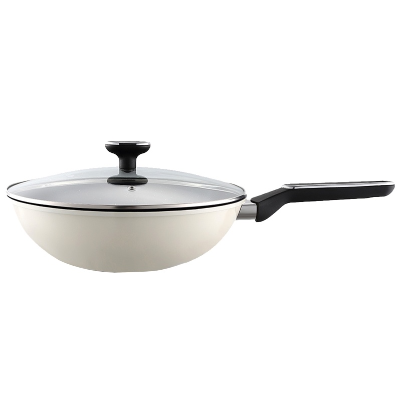 和美系列不粘炒锅 HXC-T-C018 精铁材质持久耐用隔热防烫麦饭石不粘锅 (单位:个)