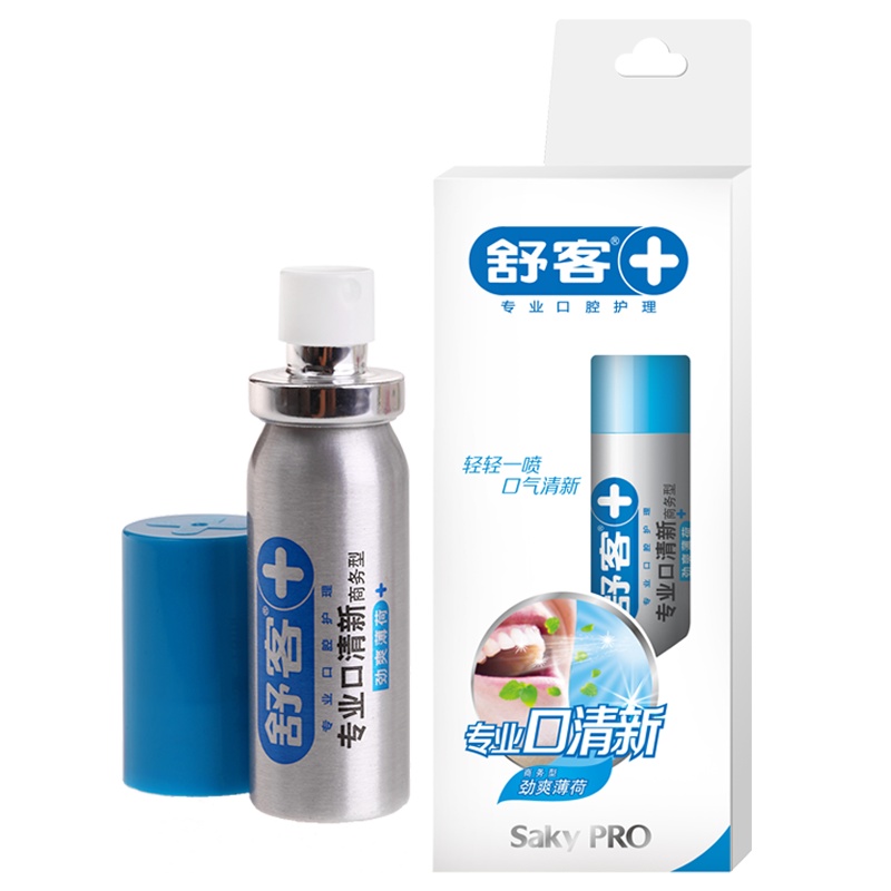 舒客专业口清新商务型4支装