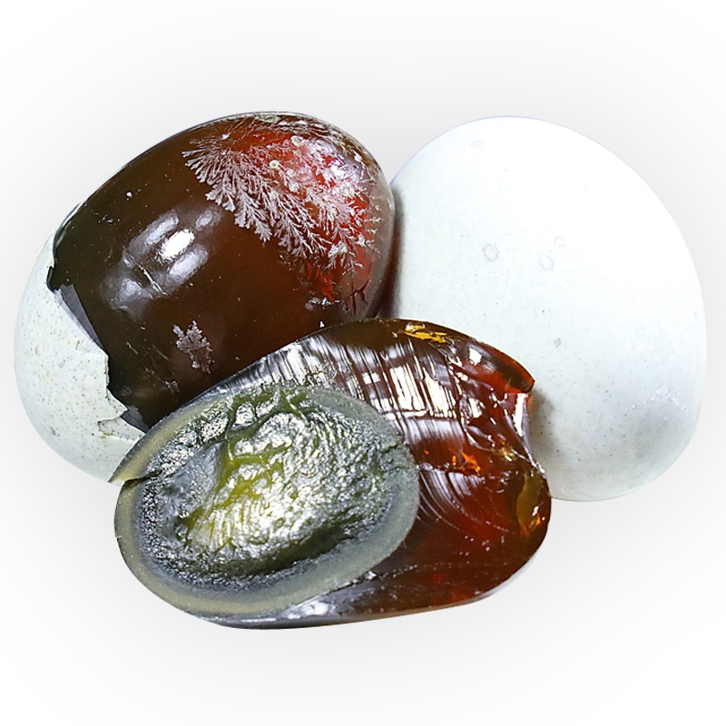 (买3盒送2只)高邮松花蛋65克x6只