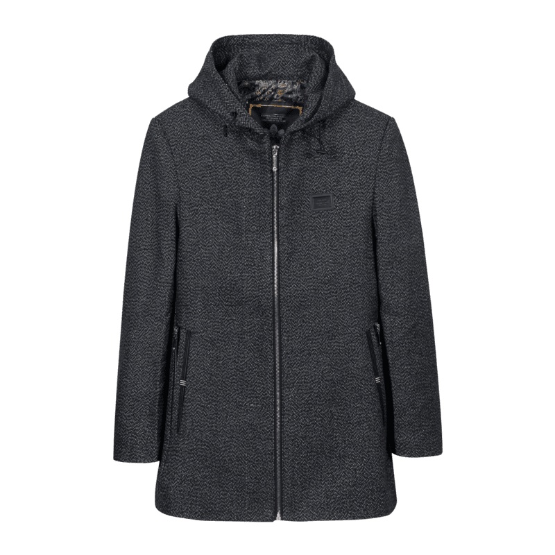 阿仕顿男装风衣春秋季连帽休闲青年男士风衣外套