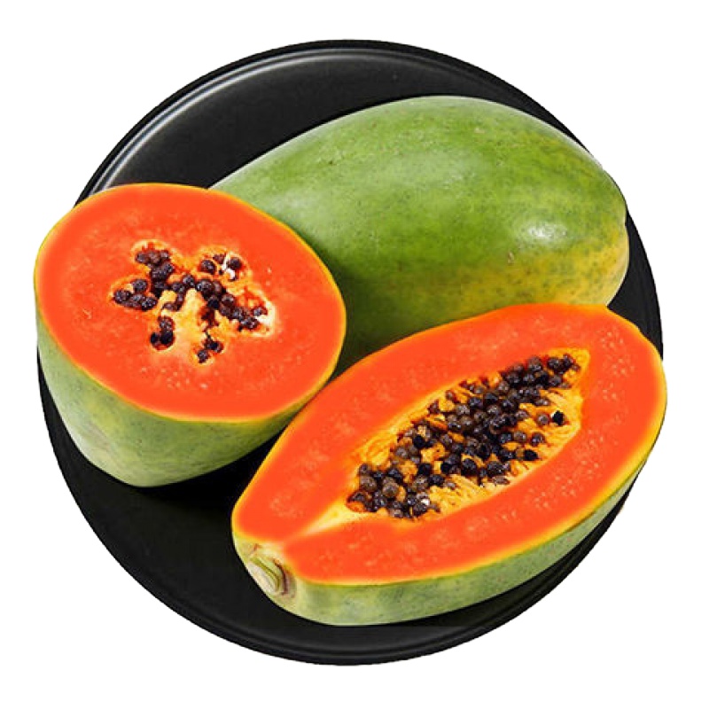 买3送2[净重5斤] 实惠普装 [24小时内发货]云南红心牛奶木瓜5/10/3斤新鲜水果500起甘鲜生