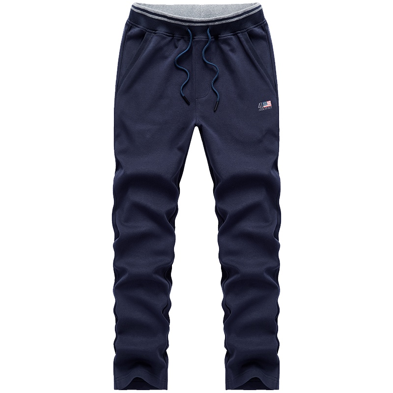 JEEP吉普男装新款运动裤春秋薄款长裤宽松弹力直筒大码休闲裤男潮