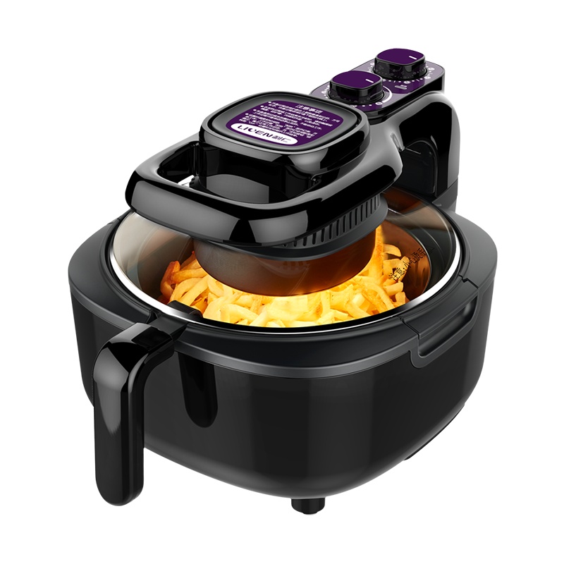 利仁(Liven) 空气炸锅家用多功能无油煎炸无烟大容量热空气循环不粘烤架易清洗自动断电KZ-J5000B