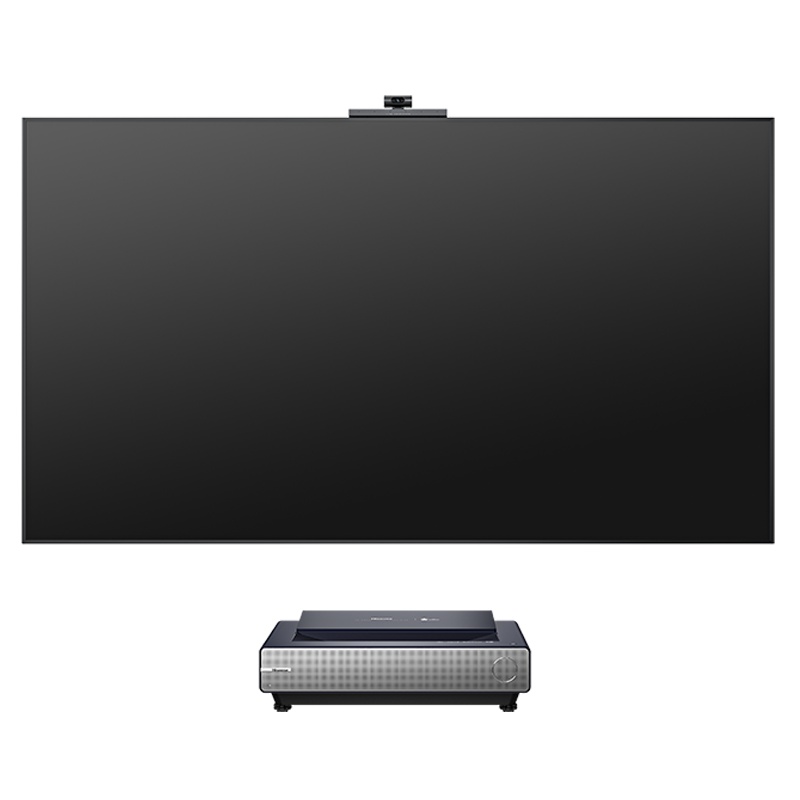 海信电视75寸 激光电视 75L9F纯净三色光源Air超轻屏3+128G内存 社交系统