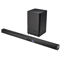 JBL BAR2.1 BLKCN 影霸2.1电视回音壁音响客厅家用环绕低音蓝牙音箱