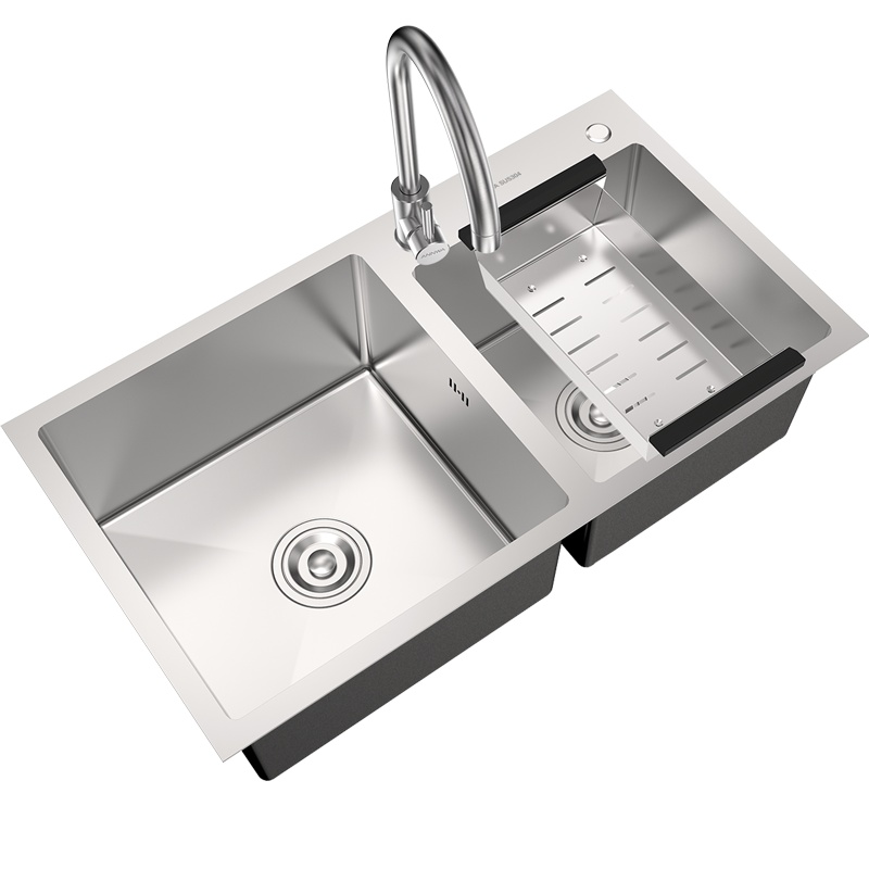 安华ANNWA304不锈钢厨房水槽（手工槽）