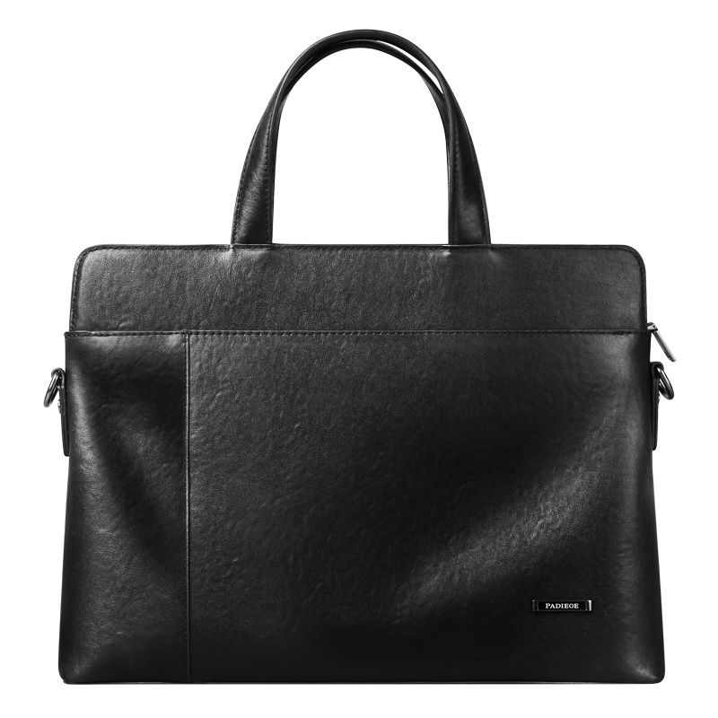 男包手提包真皮大容量休闲软皮牛皮商务手提公文包男士包包