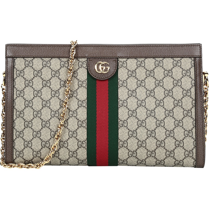 GUCCI 古驰 女士 Ophidia系列人造帆布配皮单肩包中号 503876 K05NG